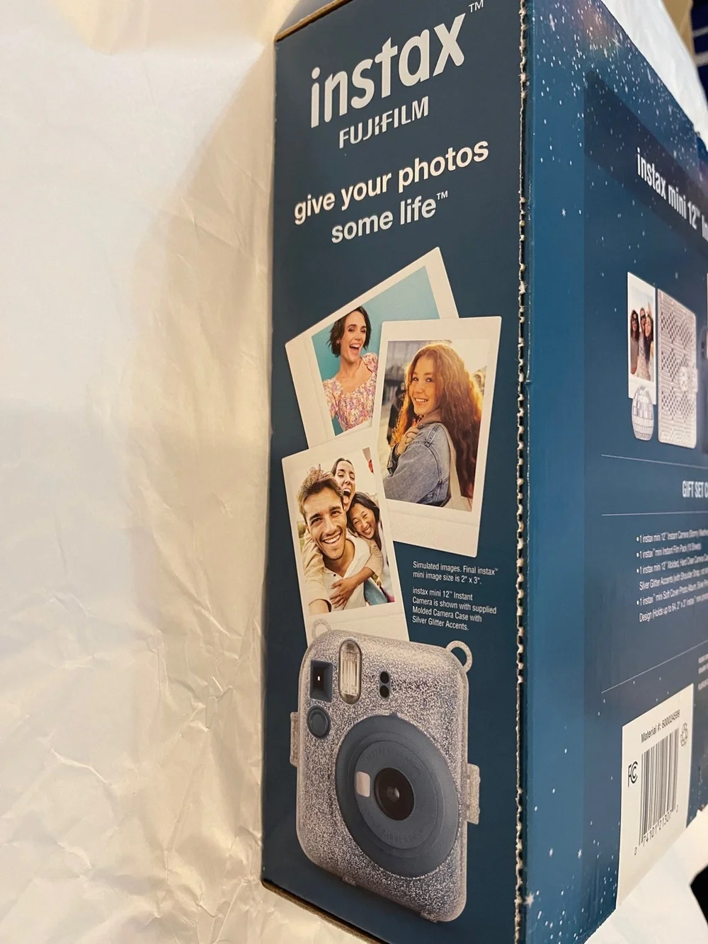 Fujifilm instax mini 12 Instant Camera — Stormy Weather Blue NEW